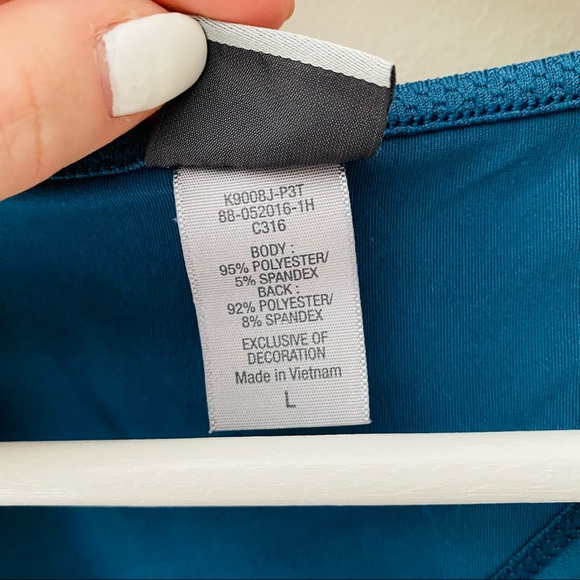 C9 by Champion Work Out Tank Top Blue Sz Large - Picture 5 of 9